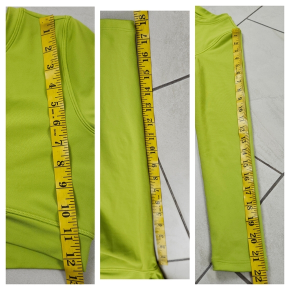 L*SPACE x Tessa Brooks 2 Piece Aim High Top (S) & Bike Shorts (M) Matching Set - Picture 13 of 15